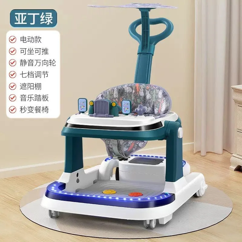 Trotteur bébé multifonction vert