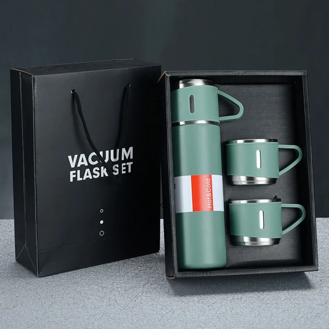 Coffret bouteille isotherme et tasses – photo 7