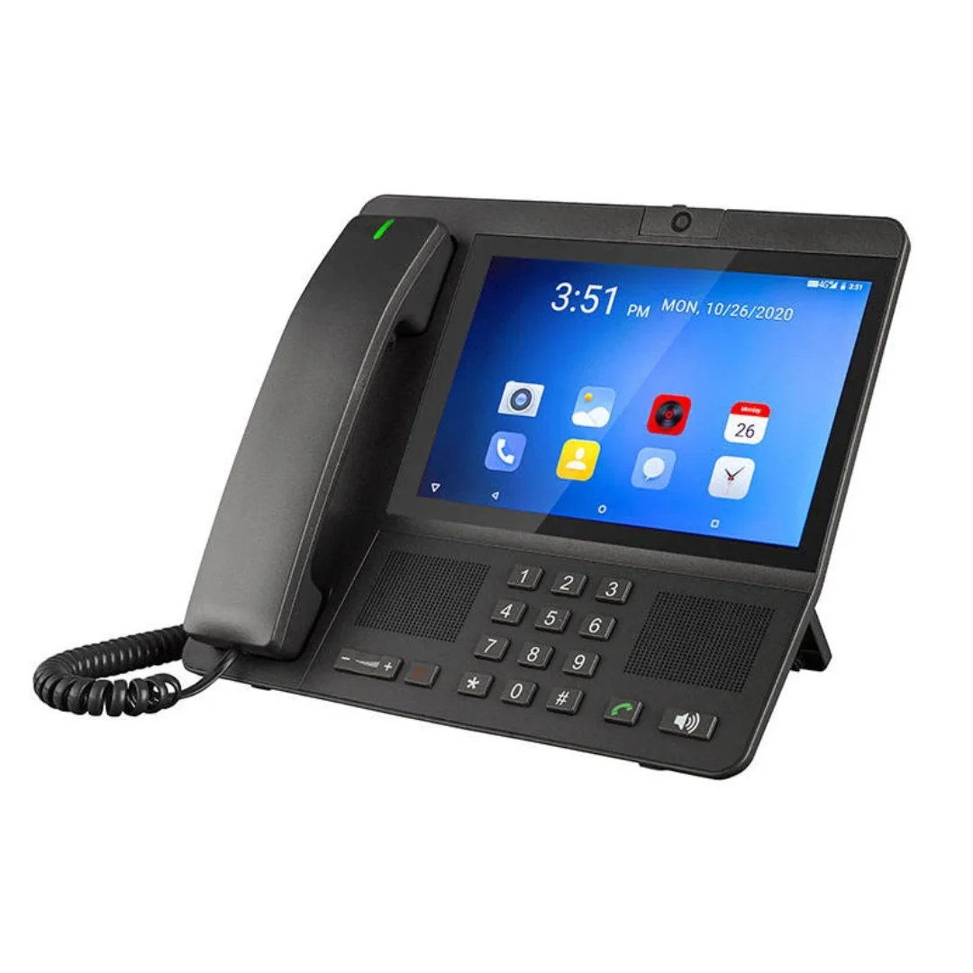 Téléphone de bureau à écran Android 1 SIM