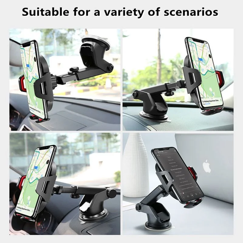 Support de téléphone voiture à ventouse télescopique Fixation ultra-stable et aj – photo 6