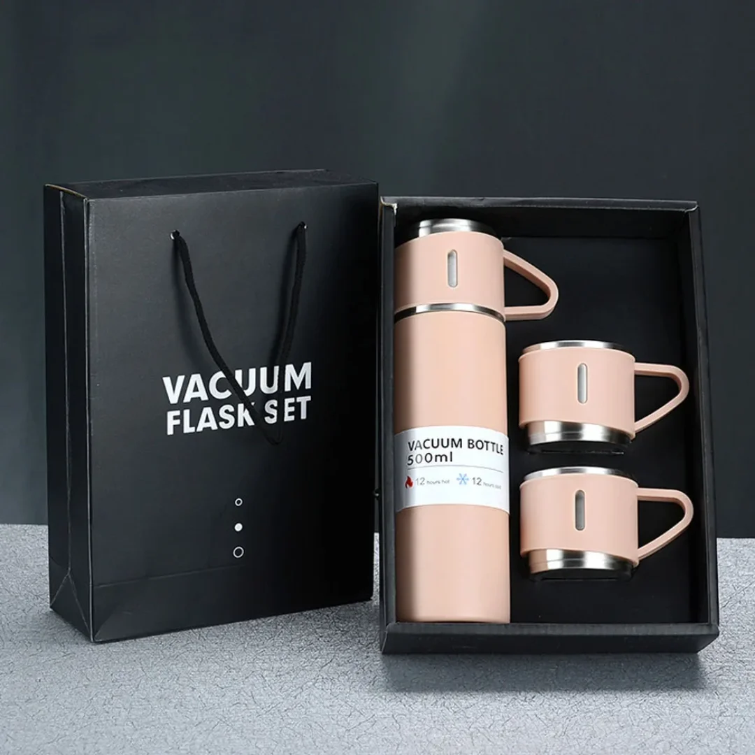 Coffret bouteille isotherme et tasses – photo 6